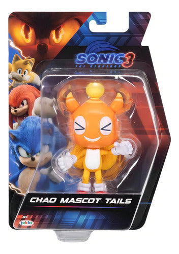 Sonic 3 Pelicula Figura Chao Mascot Tails 5 PuLG Serie 2