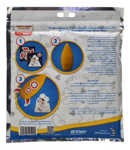 Foami Moldeable Surtido Pack 12 Pzas #1 Bestway Multicolor