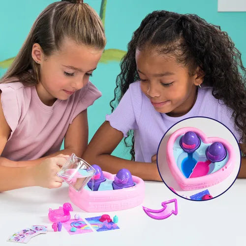 Hatchimals Alive, Juguete Neon Rainbow Bestie Pool Party Con 2 Minifiguras De Amiguitas En Huevos Con Una Colorida Revelación, 14 Accesorios, Juguetes Para Niños Y Niñas A Partir De 3 Años