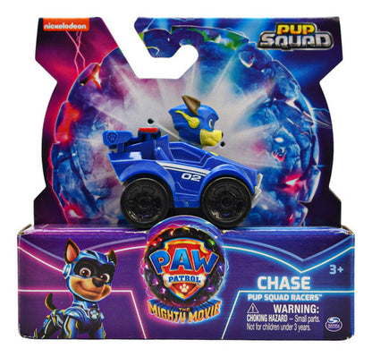 Paw Patrol Mighty Pup Squad Racers Pack 3 Pz #2 Spin Master Chase Marshall Rubble Multicolor