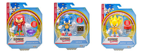 Sonic The Hedgehog Clasic Pack 3 Figuras 10 Cm Jakks Pacific