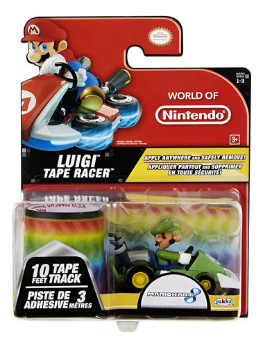 World Of Nintendo Mario Kart 8 Luigi Jakks Pacific Verde