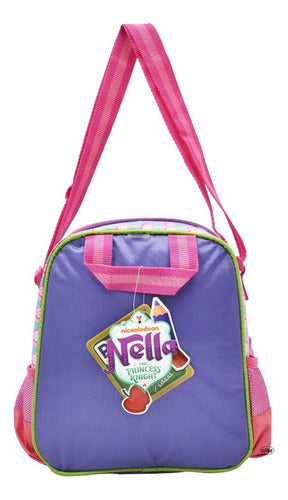 Lonchera Princesa Nella 3d Termica Original Ruz Violeta