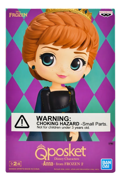 Q Posket Frozen 2 Anna Figura 15cm Banpresto