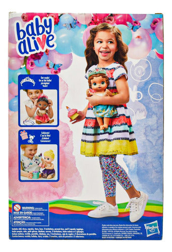Baby Alive Mi Bebe Cumpleañera Muñeca 31cm Hasbro Cf