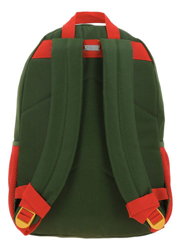Mochila Y Lonchera Super Mario Bros Primaria Mb66499 Chenson Verde Estampado