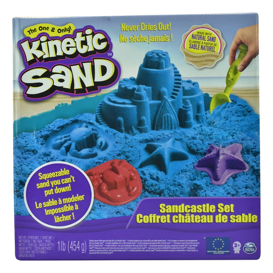 Kinetic Sand Castillo De Arena 454 Gr Spin Master Color Azul