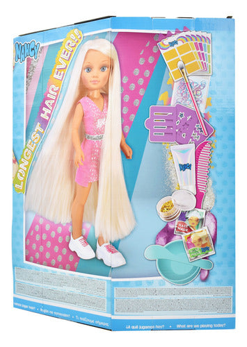 Nancy Super Melena Muñeca 43cm Famosa Cd