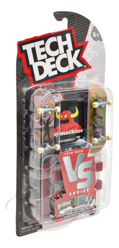 Teck Deck Vs Series Pack 6 Patinetas Accesorios Spin Master Multicolor Beige