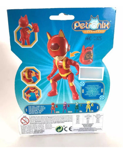 Figura Petronix Defenders Matt Articulada 7 Cm