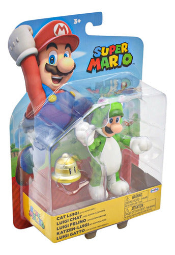 Super Mario Pack 5 Personajes Con Accesorio #3 Jakks Pacific