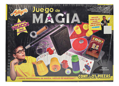 Juego Profesional De Magia 21 Piezas Mi Alegria Da