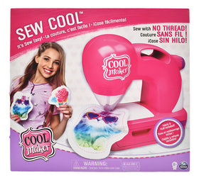 Cool Maker Sew Cool Sewing Machine Kit Spin Master Cd Pink