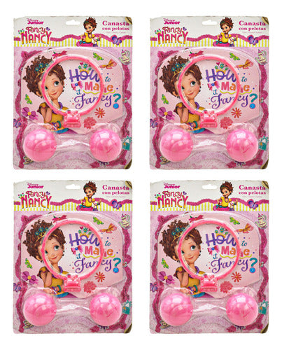 Canasta Con Pelotas Disney Fancy Nancy Pack 4pz Bestway Cf