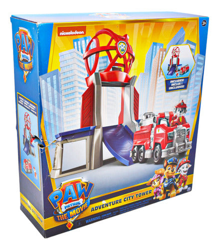 Paw Patrol Movie Adventure City Tower Marshal Spin Master Cd Multicolor