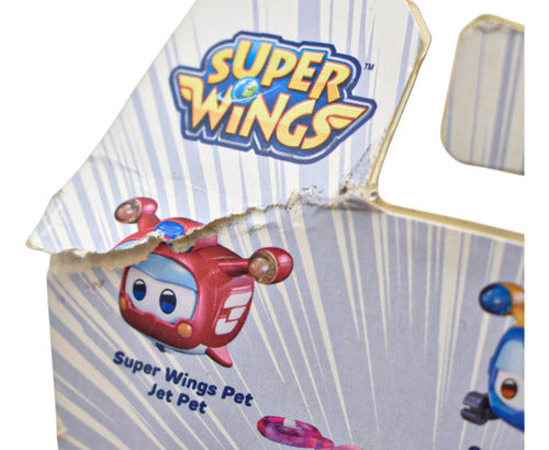 Super Wings Pet Jet Pet Figura 4cm Con Luces Fotorama Da