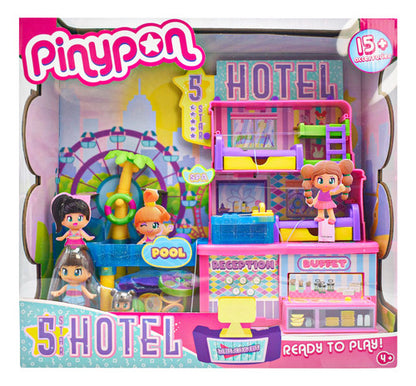 Pinypon Hotel 5 Estrella Ready Yo Play 15 Accesorios Famosa Mullticolor