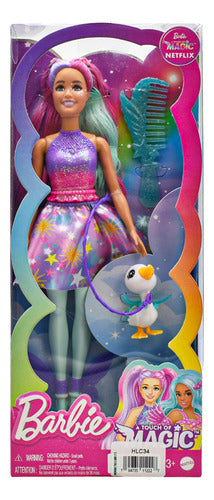 Barbie A Touch Of Magic Pack 2 Muñecas Con Mascota Mattel