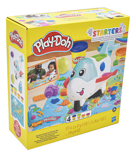 Play Doh Primeras Creaciones Con El Avion 170g Hasbro Multicolor