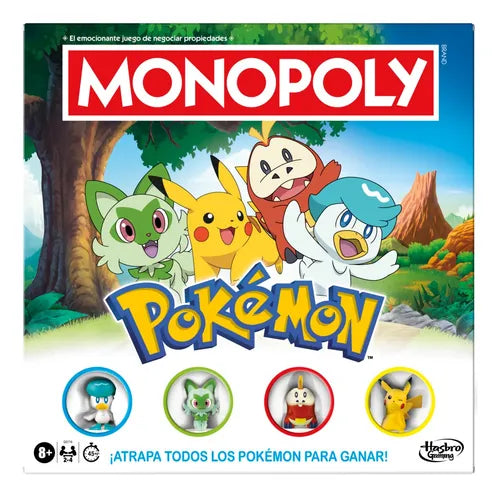 Juego De Mesa Monopoly Edición Pokémon