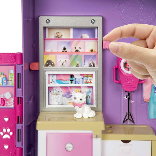 Barbie Set De Juego Cuidado De Mascotas