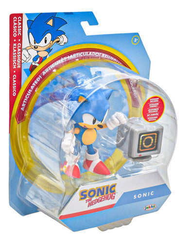 Sonic The Hedgehog Clasic Pack 3 Figuras 10 Cm Jakks Pacific