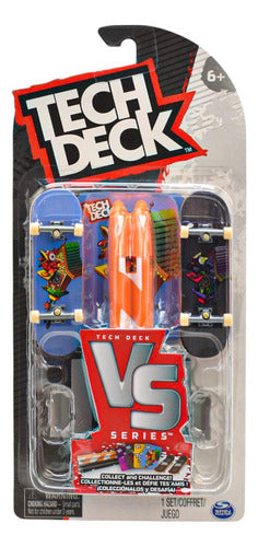 Teck Deck Vs Series Pack 6 Patinetas Accesorios Spin Master Multicolor Beige