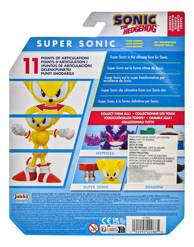 Sonic The Hedgehog Clasic Pack 3 Figuras 10 Cm Jakks Pacific