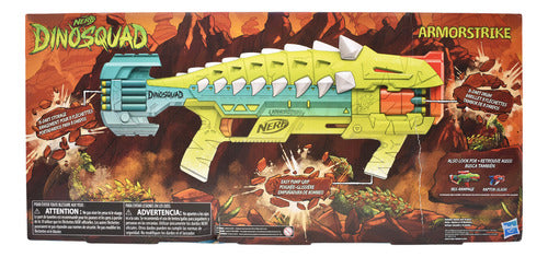 Nerf Dinosquad Armorstrike 16 Dardos Hasbro Da Verde Lima
