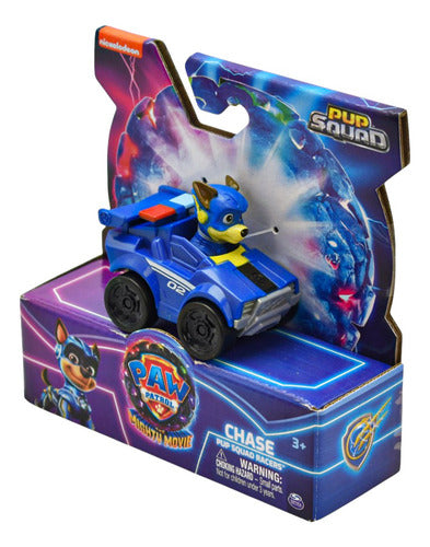 Paw Patrol Mighty Pup Squad Racers Pack 3 Pz #2 Spin Master Chase Marshall Rubble Multicolor