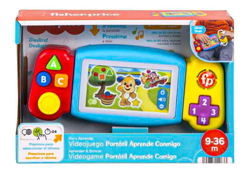 Videojuego Portatil Aprende Conmigo Perrito Fisher Price