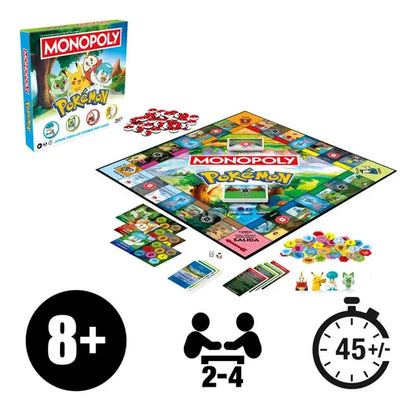 Juego De Mesa Monopoly Edición Pokémon