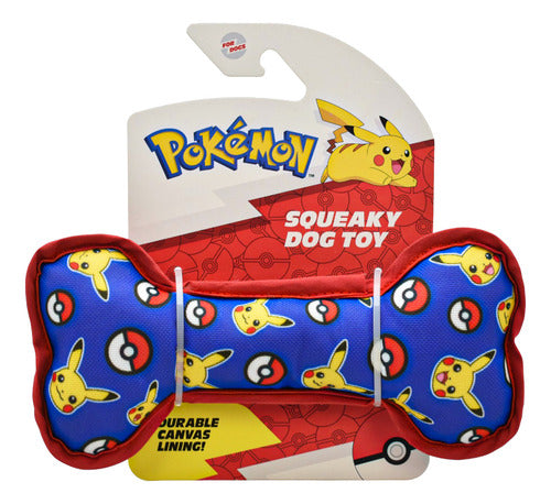 Juguete Mordible Para Cachorros Y Ropa Xl Pokemon Jazwares
