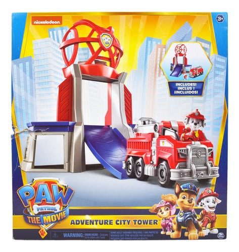 Paw Patrol Movie Adventure City Tower Marshal Spin Master Cd Multicolor