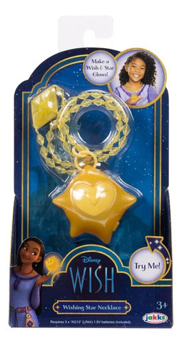 Disney Wish Collar Con Estrella Star De Los Deseos Jakks