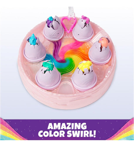 Hatchimals Alive Rainbow Splash Set 6 Huevos Spin Master