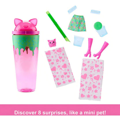 Barbie Pop Reveal Gato Color Change 8 Sorpresas Mattel