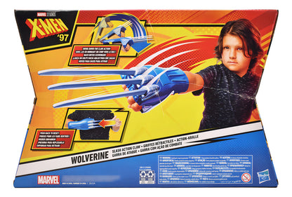 Marvel X Men 97 Wolverine Garra De Ataque 17cm Hasbro Da Color Azul