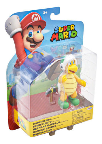 Super Mario Pack 5 Personajes Con Accesorio #3 Jakks Pacific