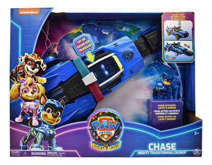 Paw Patrol The Mighty Movie Luz Y Sonido 40cm Spin Master Da Azul