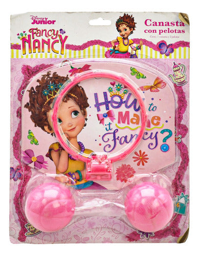 Canasta Con Pelotas Disney Fancy Nancy Pack 4pz Bestway Cf