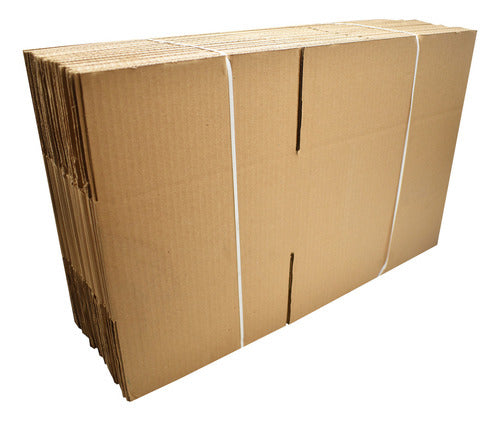 25 Cajas De Carton Para Empaque E-commerce 15x38x26 Me1 Caqui