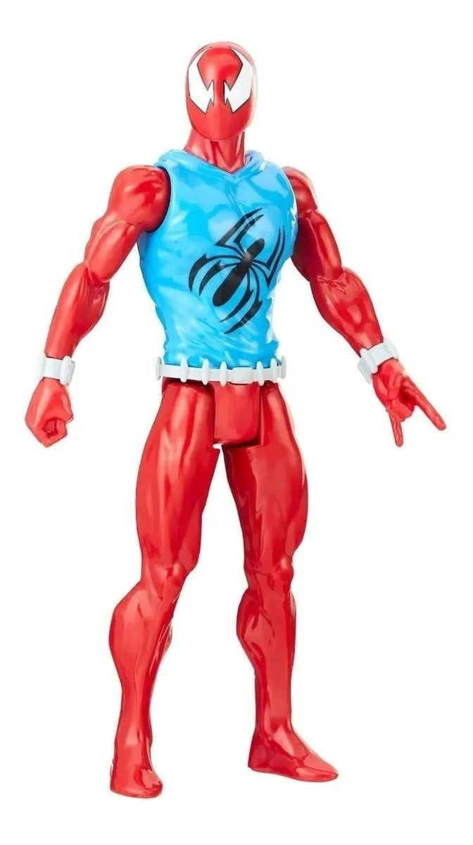 Hasbro Marvel Figura de Acción Scarlet Spiderman Titan Hero +4