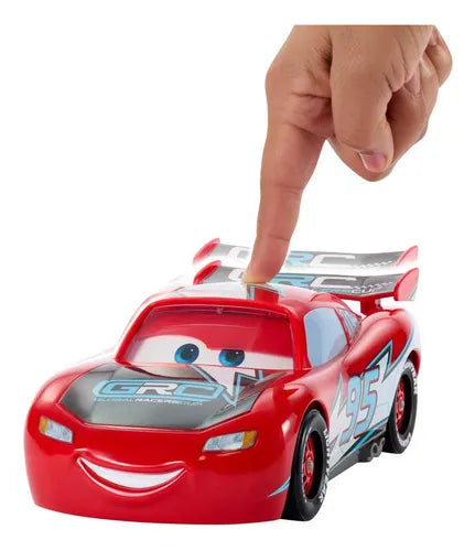 Cars De Disney Y Pixar Vehículo Rayo Mcqueen En Acción Multicolor