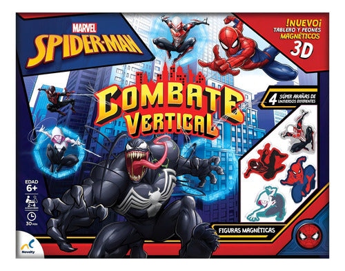 Juego De Mesa Spider-man Combate Vertical Novelty + 6