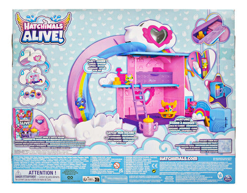 Hatchimals Alive Hatchi Guarderia 4 Sorpresas Spin Master Cd Multicolor