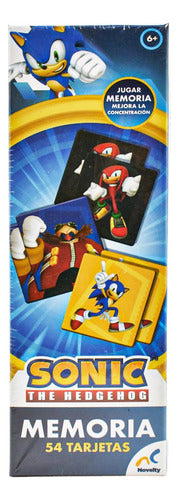 Sonic Y Marvel Pack Rompecabezas Domino Y Memoria Novelty