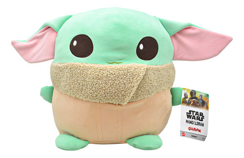 Star Wars The Mandalorian Peluche Grogu 30 Cm Mattel Verde Claro