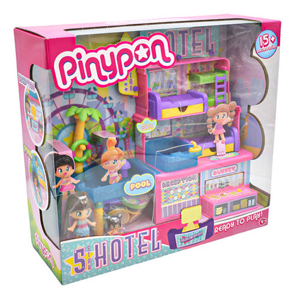 Pinypon Hotel 5 Estrella Ready Yo Play 15 Accesorios Famosa Mullticolor