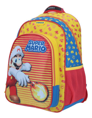 Mochila Escolar Chenson Mb64478-l Color Amarillo 19l